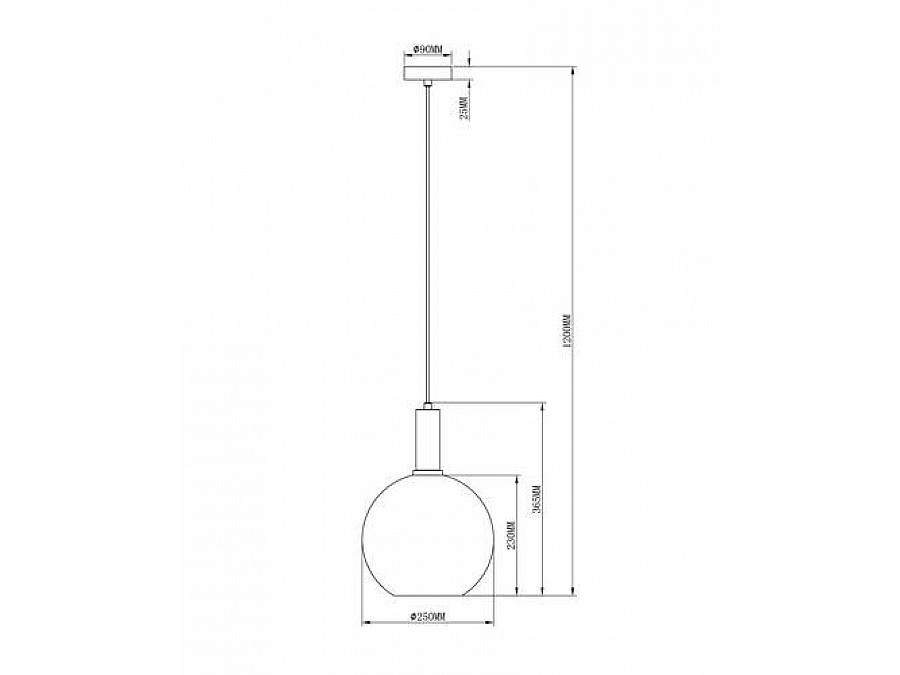 Подвесной светильник Moderli V2891-1P Martin 1*E27*60W