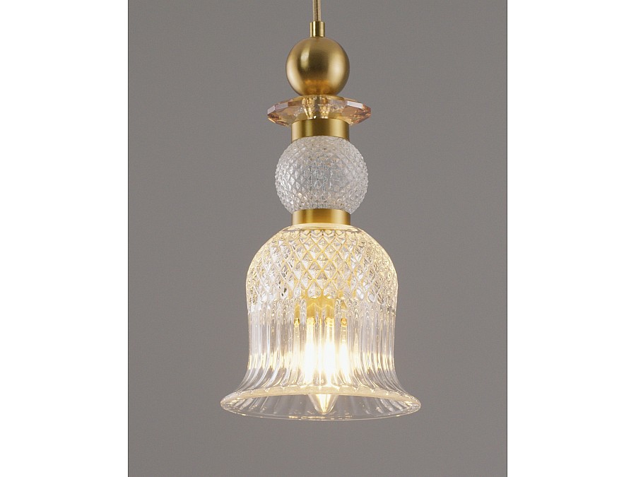 Светильник подвесной Moderli V10905-P Glassy
