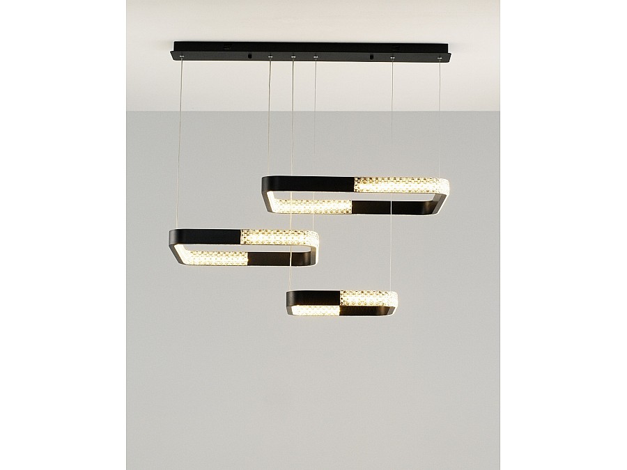 Светодиодный подвесной светильник с пультом Moderli V2894-PL Novas LED 150W