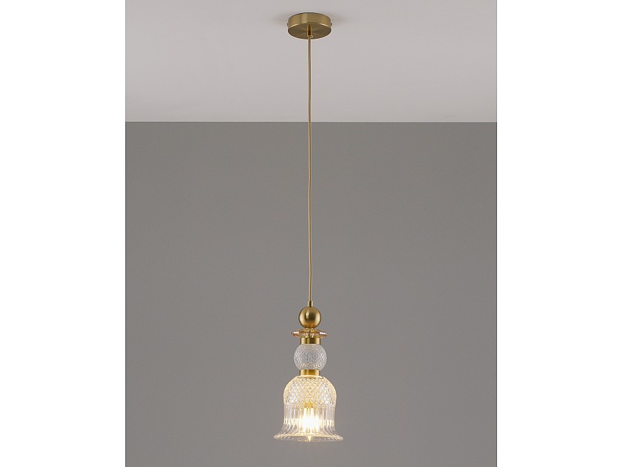 Светильник подвесной Moderli V10905-P Glassy