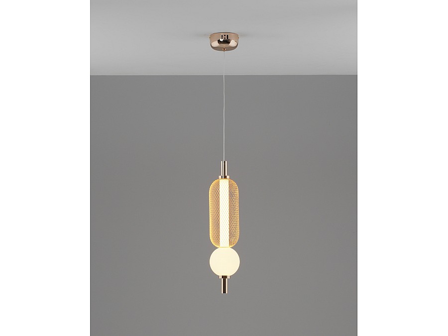 Светильник подвесной светодиодный Moderli V11255-PL Lattice