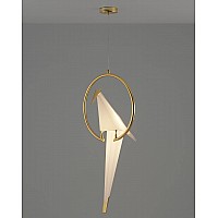 Подвесной светодиодный светильник Moderli V3071-1PL origami Birds 1*LED*6W