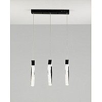 Светодиодный подвесной светильник с пультом Moderli V2890-PL Novas LED 108W