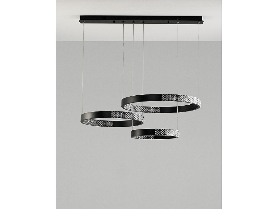 Светодиодный подвесной светильник с пультом Moderli V2893-PL Novas LED 150W