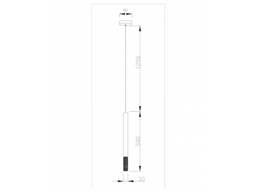 Светодиодный подвесной светильник Moderli V2341-PL Shumer LED*3W