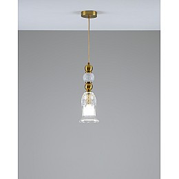 Светильник подвесной Moderli V10908-P Glassy