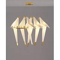 Подвесной светодиодный светильник Moderli V3073-6PL origami Birds 6*LED*6W
