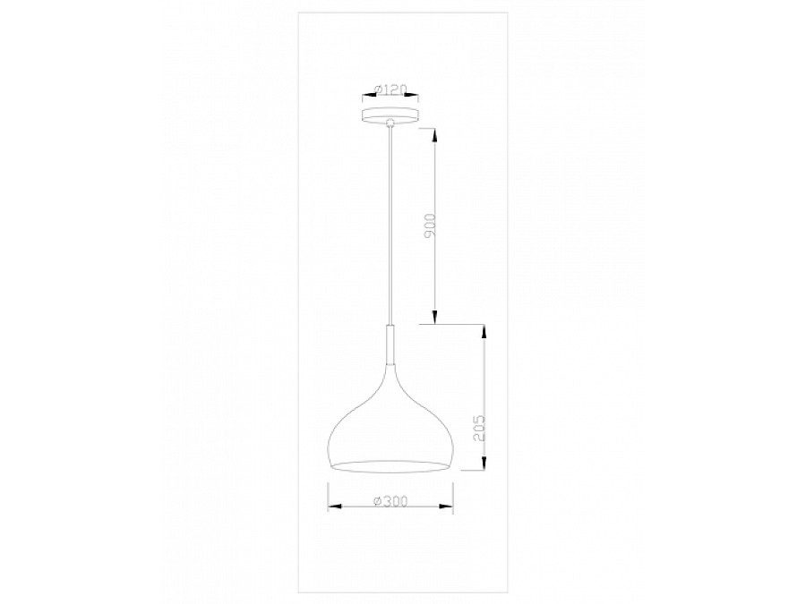 Подвесной светильник Moderli V1295-1P Eline 1*E27*60W