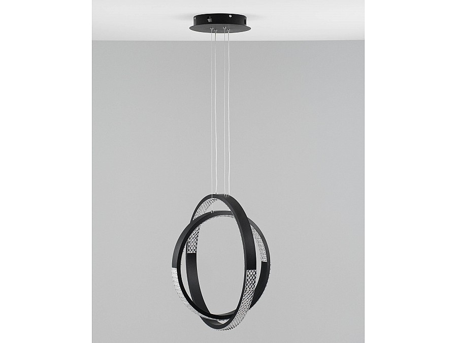 Светодиодный подвесной светильник с пультом Moderli V2892-PL Novas LED 136W