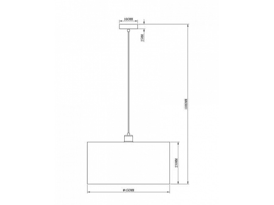 Подвесной светильник Moderli V2733-1P Room 1*E27*60W
