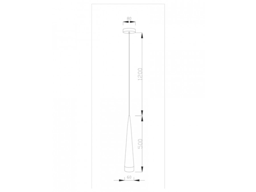 Светодиодный подвесной светильник Moderli V2364-PL Capital LED*3W