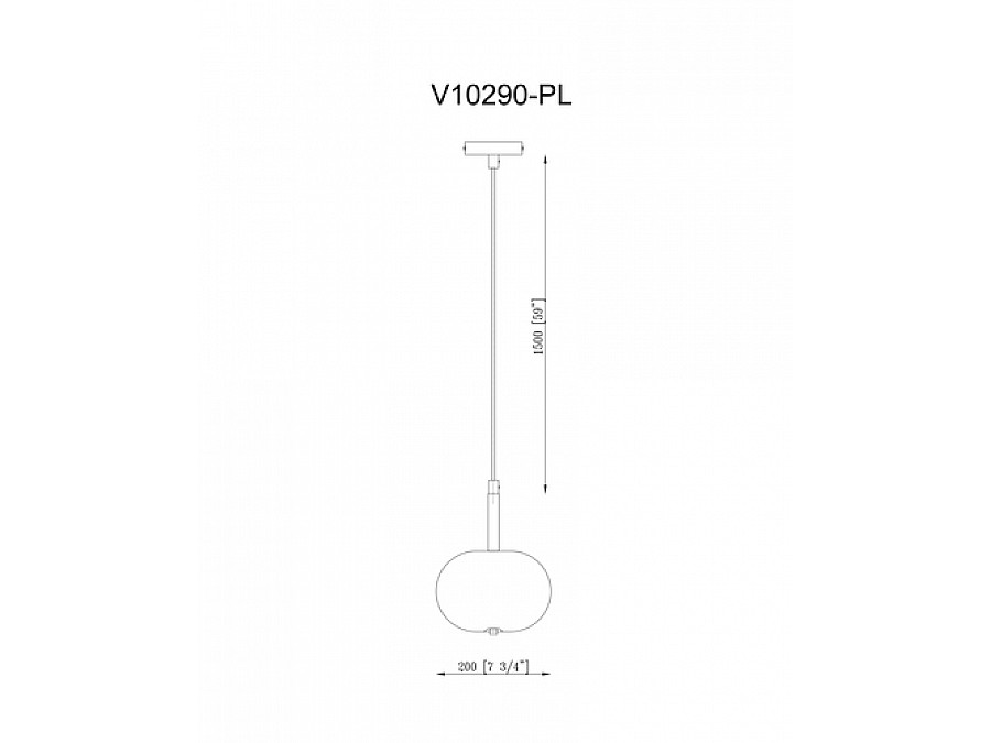 Светильник подвесной Moderli V10290-PL Cute