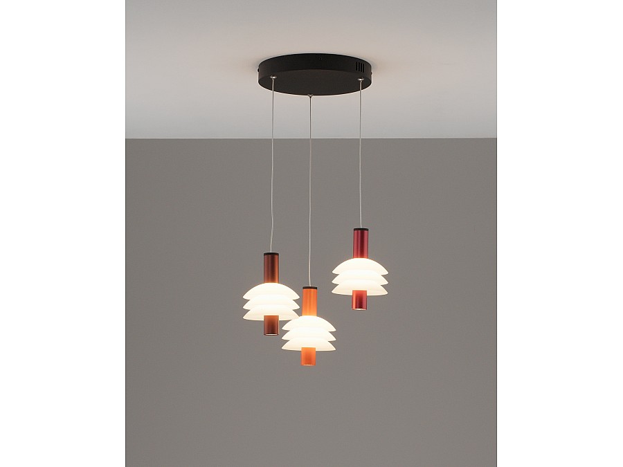 Светильник подвесной светодиодный Moderli V11389-PL Sylv