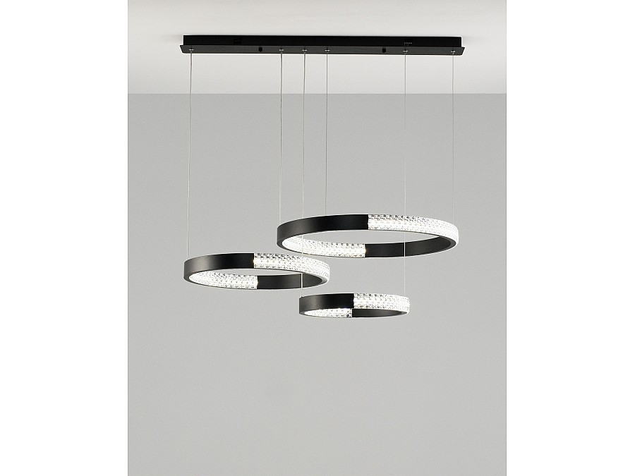 Светодиодный подвесной светильник с пультом Moderli V2893-PL Novas LED 150W