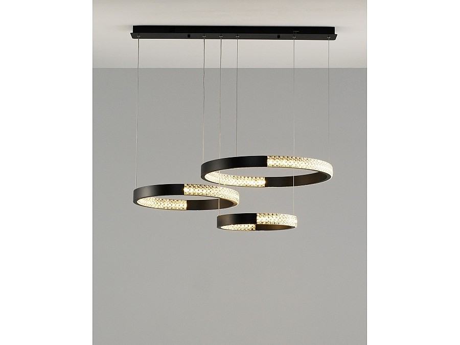 Светодиодный подвесной светильник с пультом Moderli V2893-PL Novas LED 150W