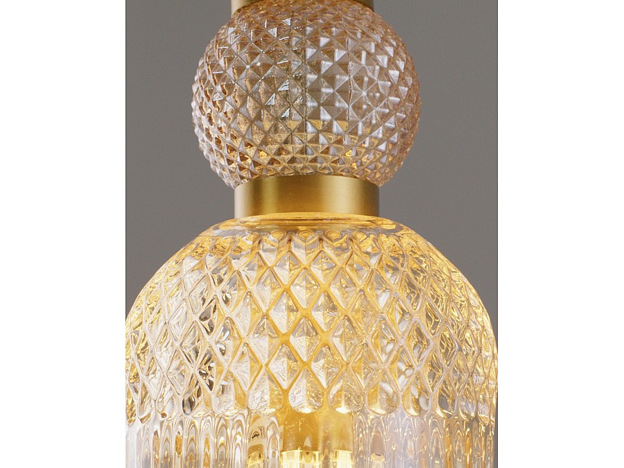 Светильник подвесной Moderli V10906-P Glassy