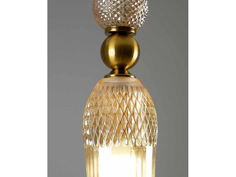 Светильник подвесной Moderli V10907-P Glassy
