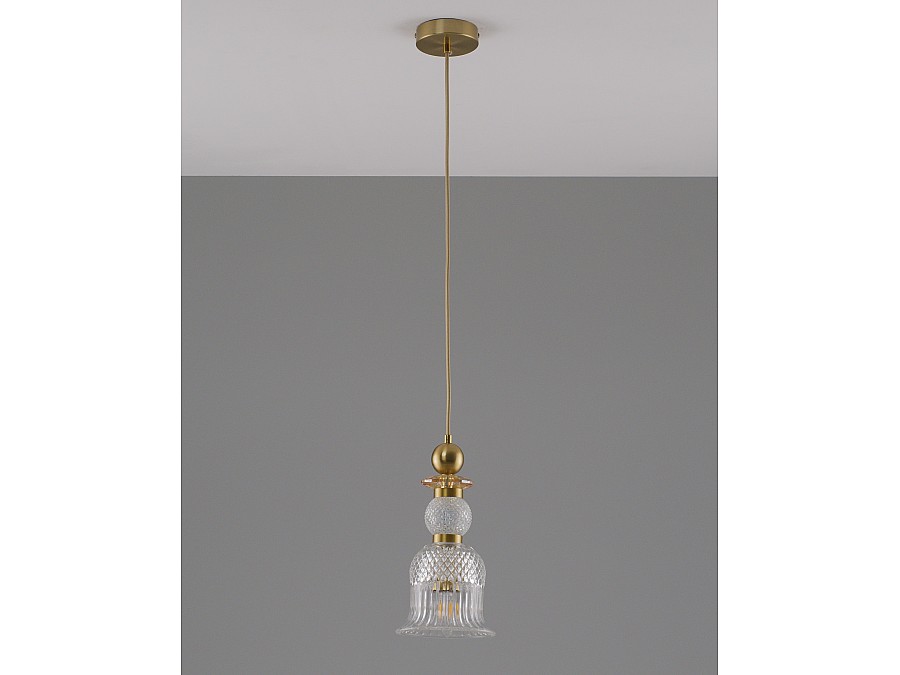 Светильник подвесной Moderli V10905-P Glassy