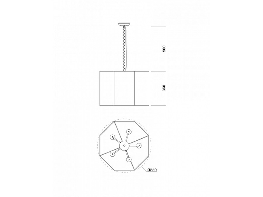 Светильник подвесной Moderli V1220-5P Rizar 5*E27*60W
