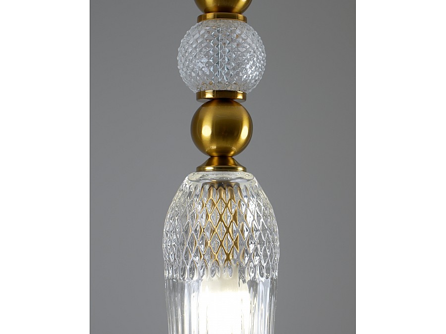 Светильник подвесной Moderli V10908-P Glassy