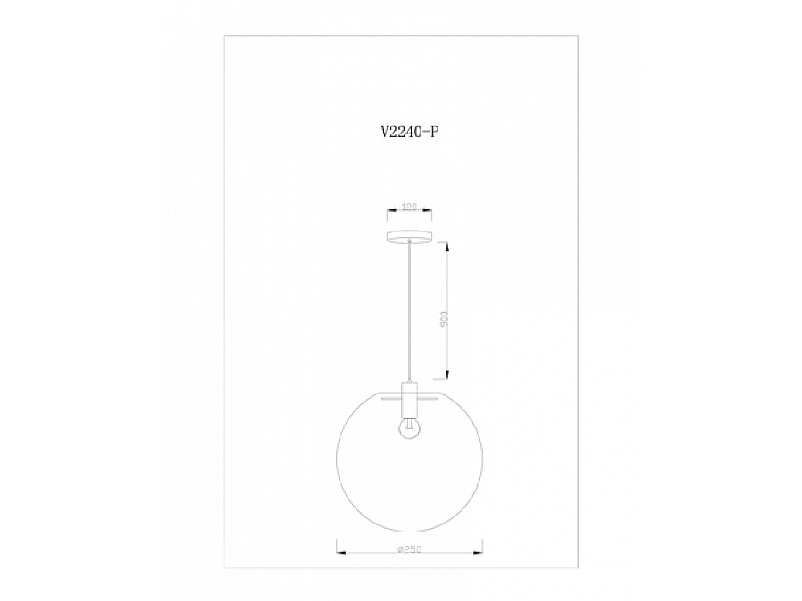 Подвесной светильник Moderli V2240-P Aurora 1*E27*60W