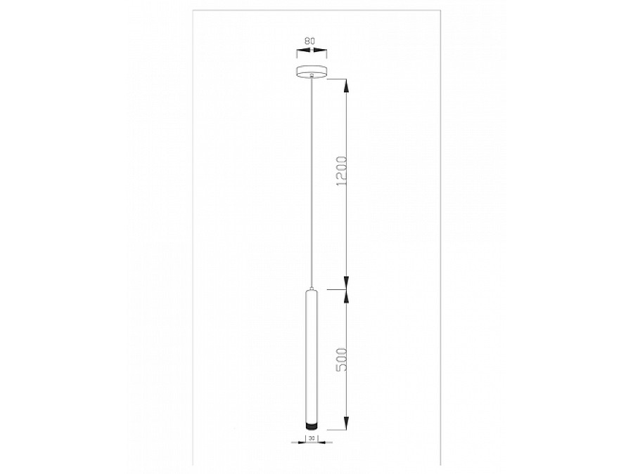 Светодиодный подвесной светильник Moderli V2321-PL Siento LED*3W