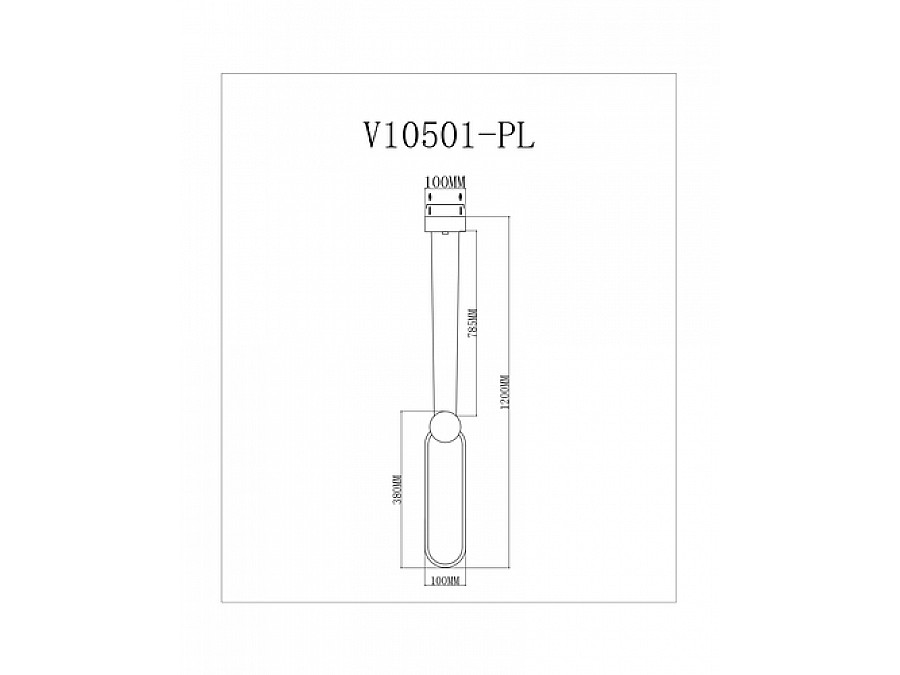 Светодиодный подвесной светильник Moderli V10501-PL Store
