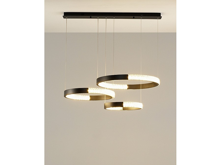 Светодиодный подвесной светильник с пультом Moderli V2893-PL Novas LED 150W