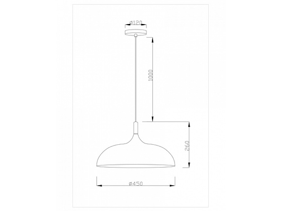 Подвесной светильник Moderli V1331-P Hygo 1*E27*60W
