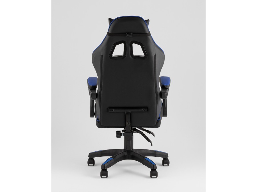 Кресло спортивное TopChairs Shadow черно-синий