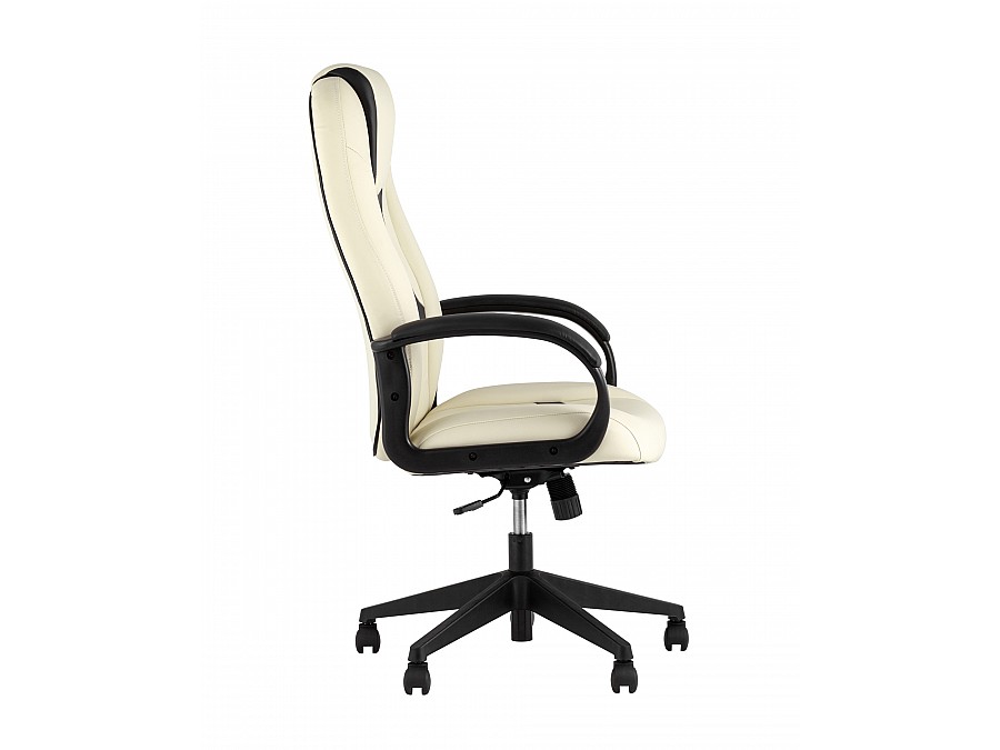 Кресло игровое TopChairs ST-CYBER 8 белый/черный