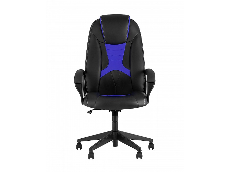 Кресло игровое TopChairs ST-CYBER 8 черный/синий