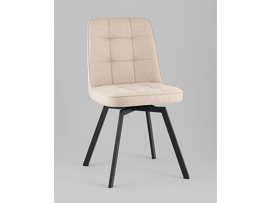 Стул Pleid вращающийся кремовый 2 шт.