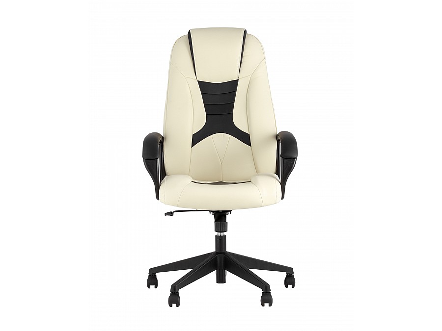 Кресло игровое TopChairs ST-CYBER 8 белый/черный