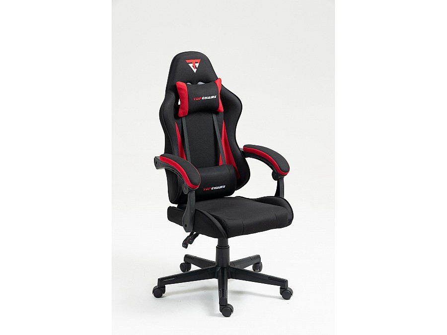 Кресло спортивное TopChairs Phantom черно-красный