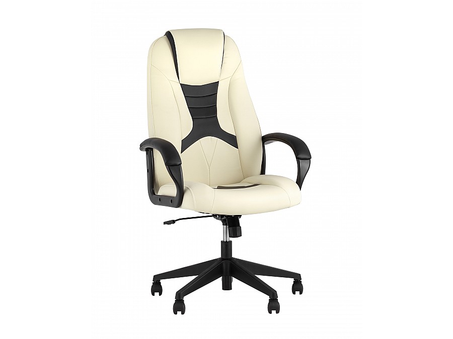 Кресло игровое TopChairs ST-CYBER 8 белый/черный