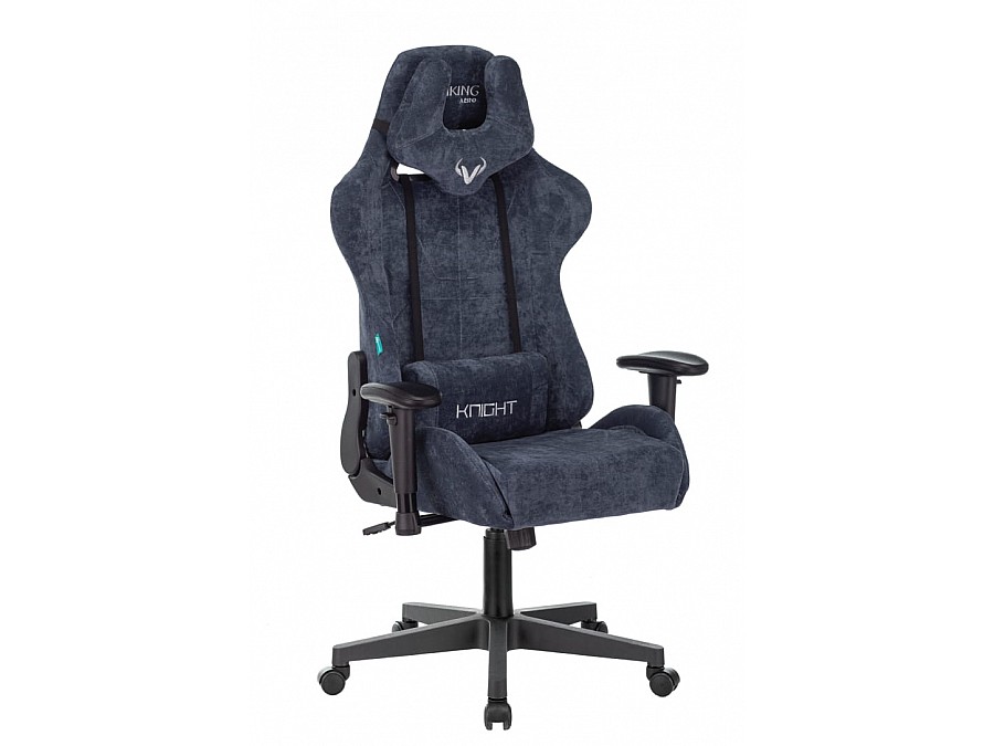 Кресло игровое Бюрократ VIKING KNIGHT LT27 FABRIC синий