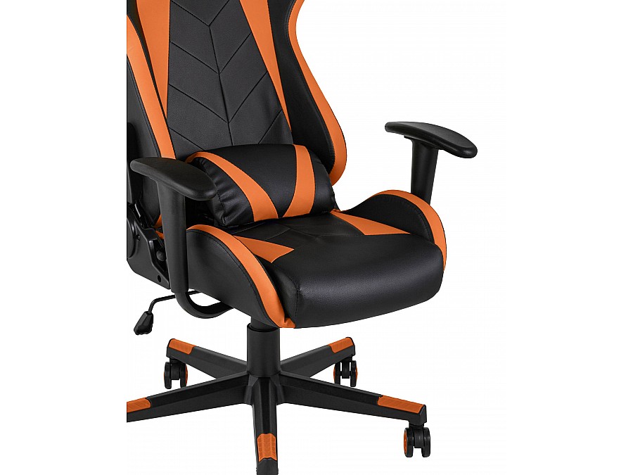 Кресло игровое TopChairs Gallardo оранжевое