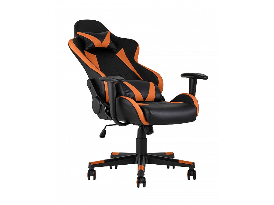 Кресло игровое TopChairs Gallardo оранжевое