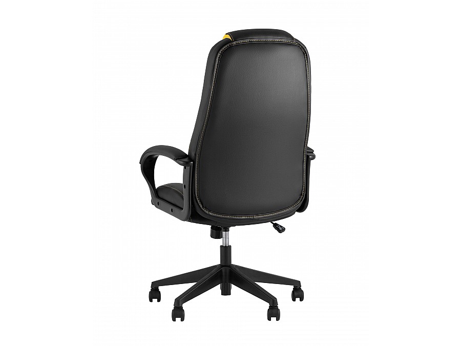 Кресло игровое TopChairs ST-CYBER 8 черный/желтый