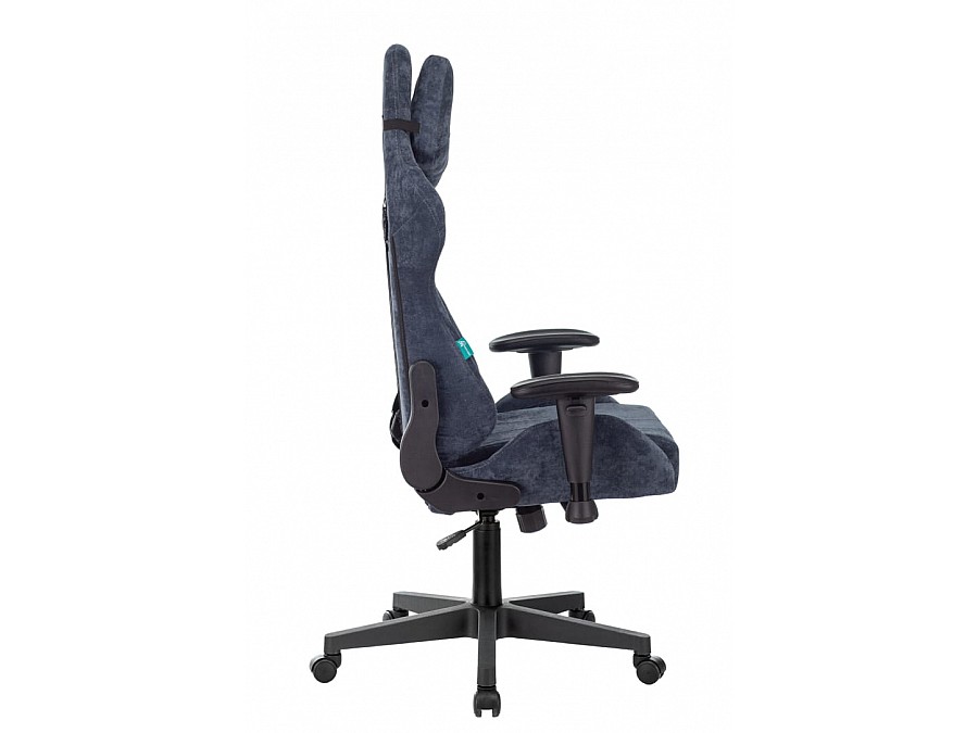 Кресло игровое Бюрократ VIKING KNIGHT LT27 FABRIC синий