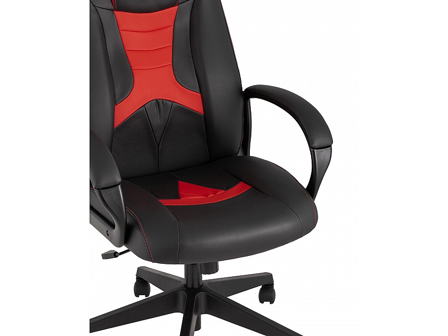 Кресло игровое TopChairs ST-CYBER 8 черный/красный
