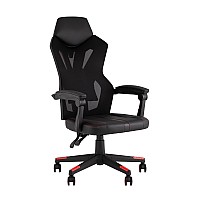 Кресло спортивное TopChairs Айронхайд красный