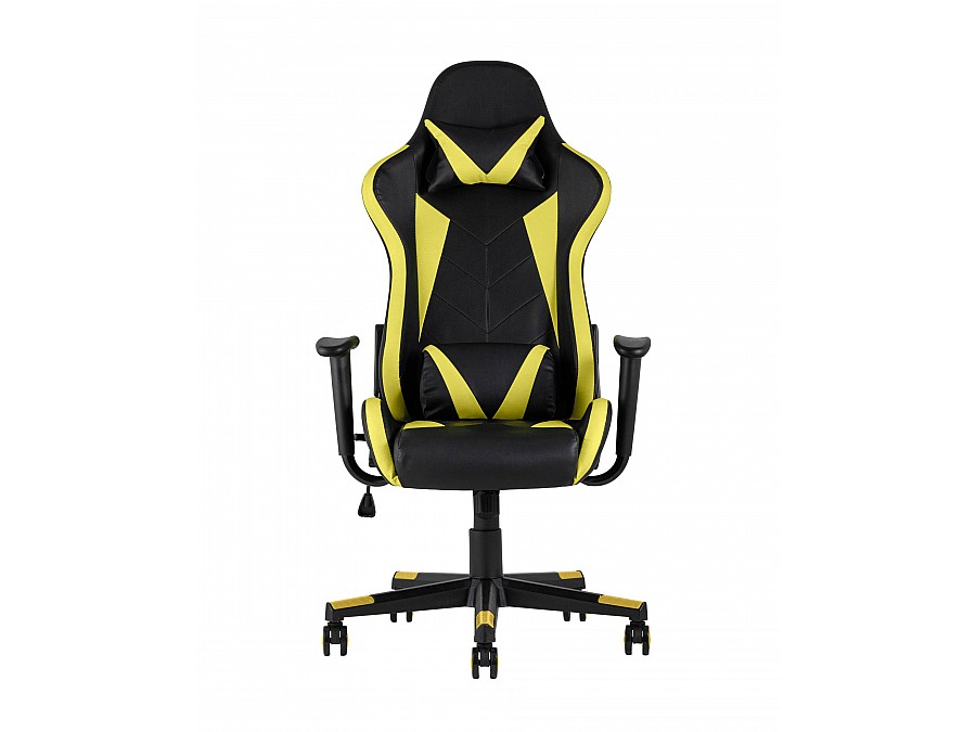 Кресло игровое TopChairs Gallardo желтое
