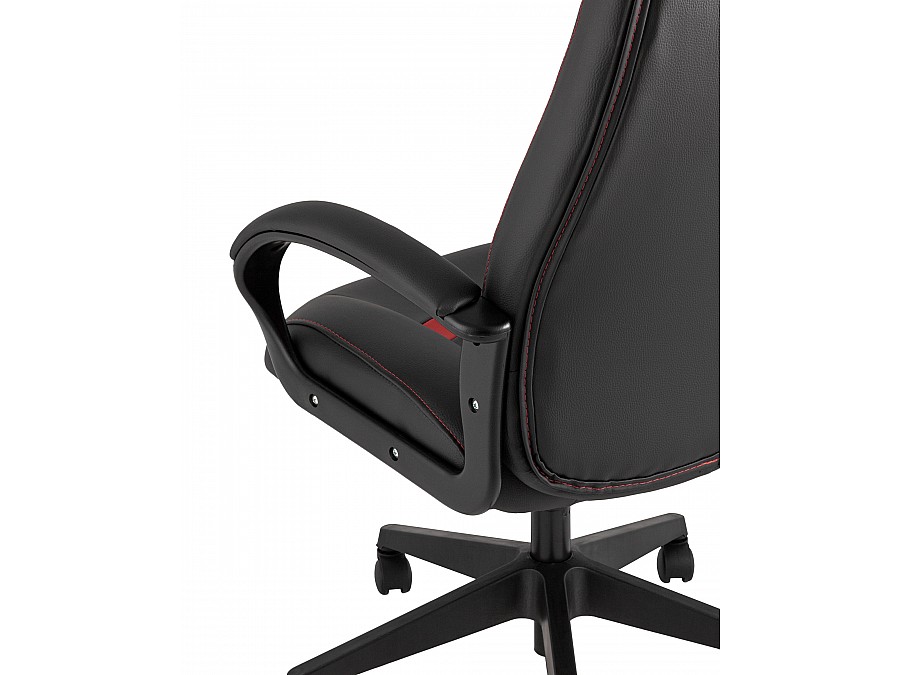 Кресло игровое TopChairs ST-CYBER 8 черный/красный