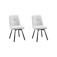 Стул Boun вращающийся серый 2 шт.