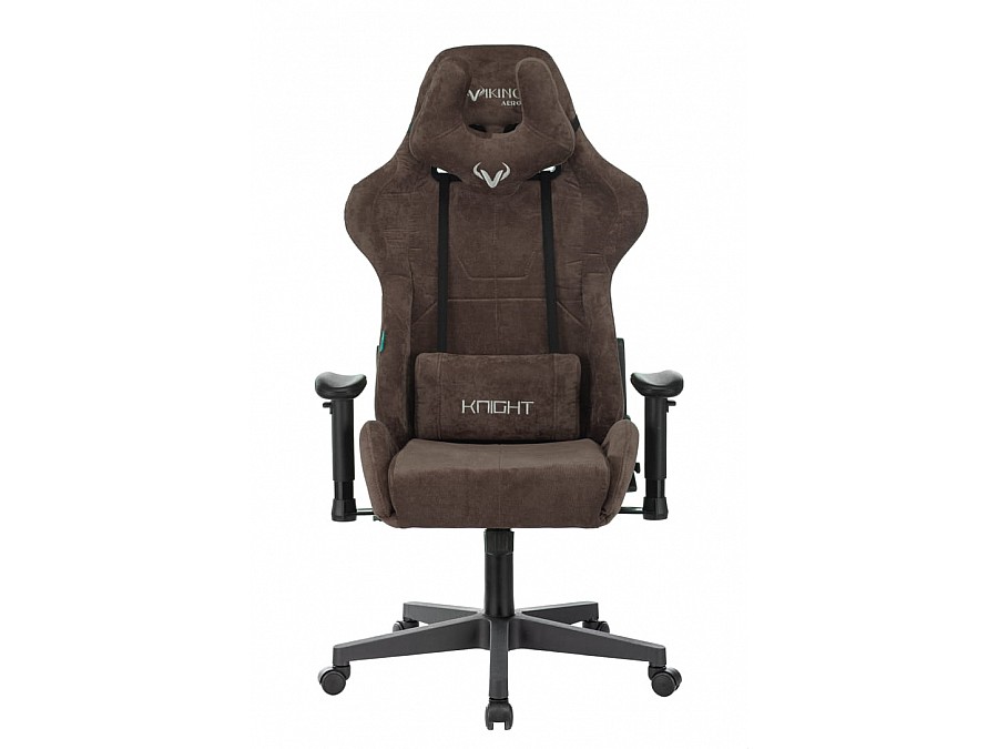 Кресло игровое Бюрократ VIKING KNIGHT LT10 FABRIC коричневый