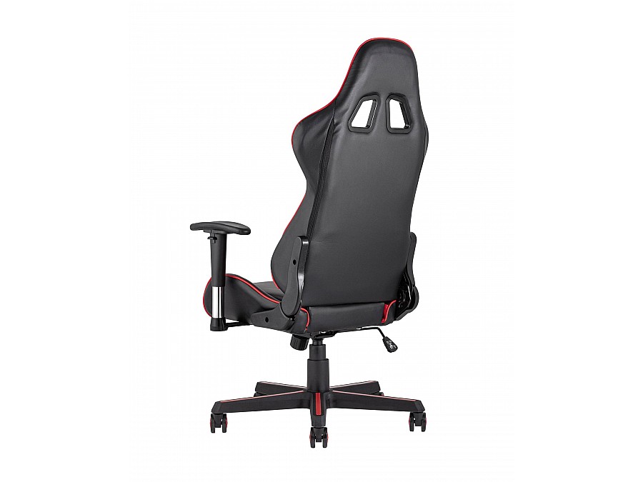 Кресло игровое TopChairs Racer черно-красное