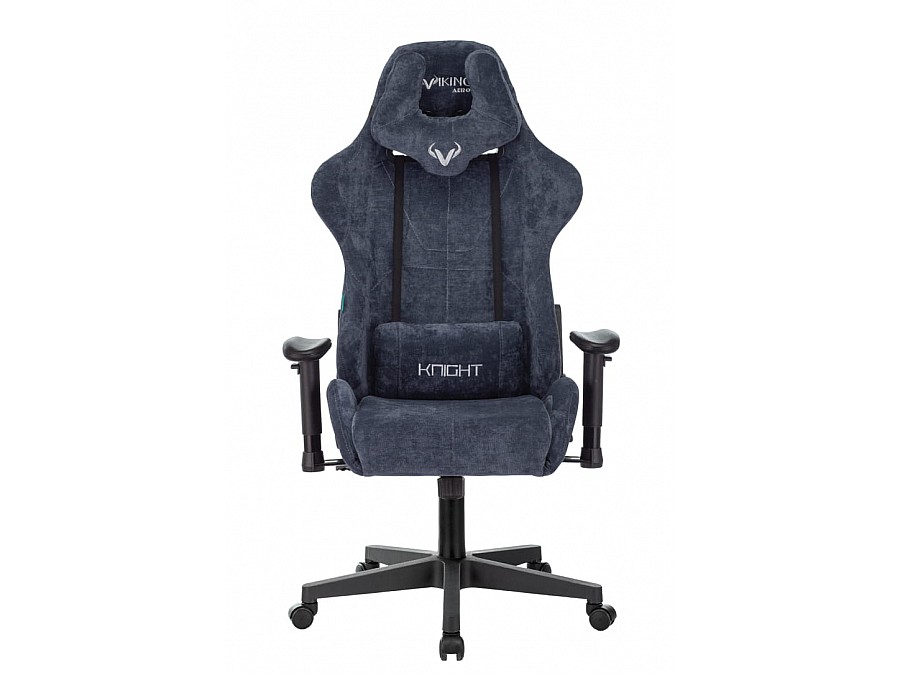 Кресло игровое Бюрократ VIKING KNIGHT LT27 FABRIC синий