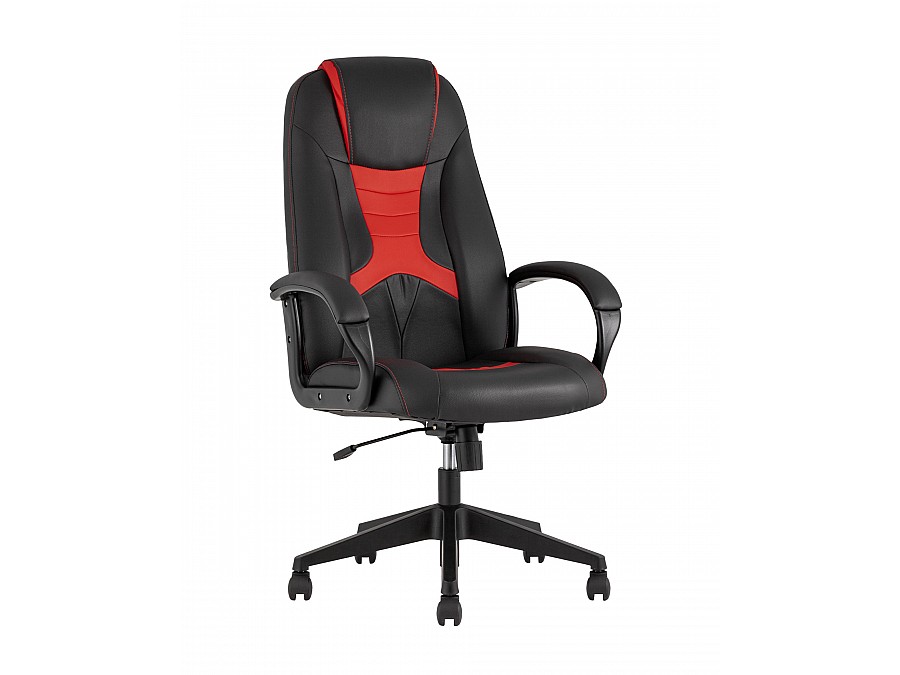 Кресло игровое TopChairs ST-CYBER 8 черный/красный